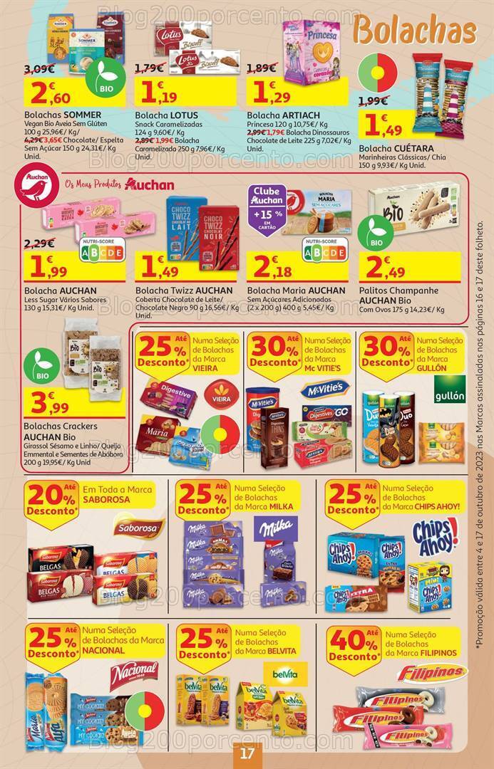 Antevisão Folheto AUCHAN 25 Dias Promoções de 4 a 17 outubro