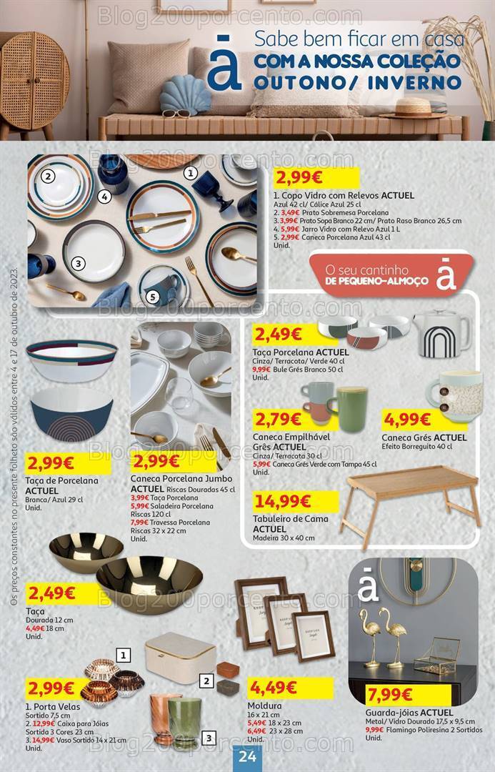 Antevisão Folheto AUCHAN Bazar Promoções de 4 a 17 outubro