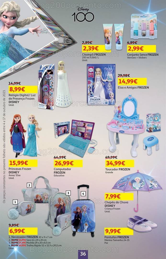 Antevisão Folheto AUCHAN Bazar Promoções de 4 a 17 outubro