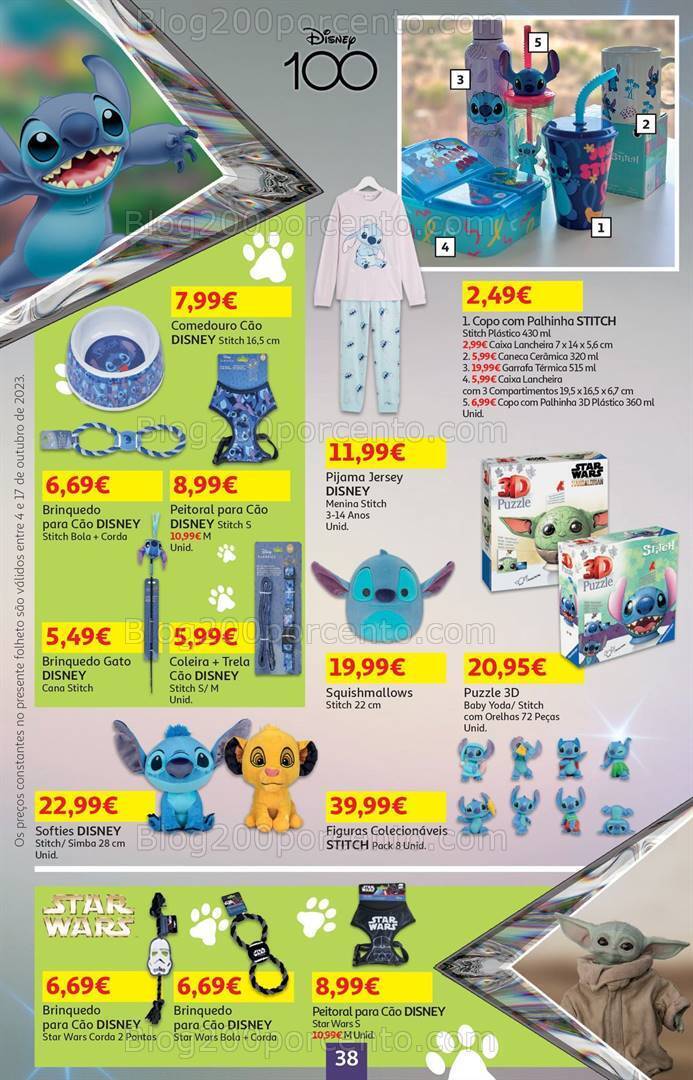 Antevisão Folheto AUCHAN Bazar Promoções de 4 a 17 outubro