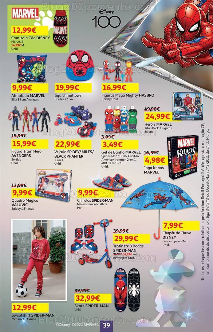 Antevisão Folheto AUCHAN Bazar Promoções de 4 a 17 outubro