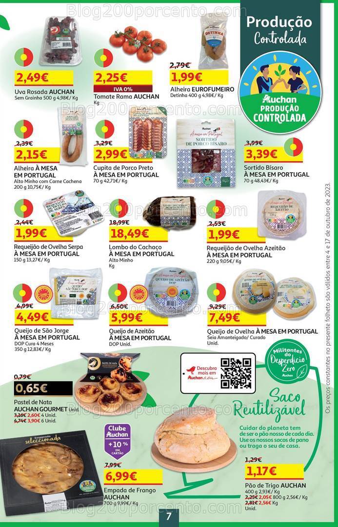 Antevisão Folheto AUCHAN 25 Dias Promoções de 4 a 17 outubro