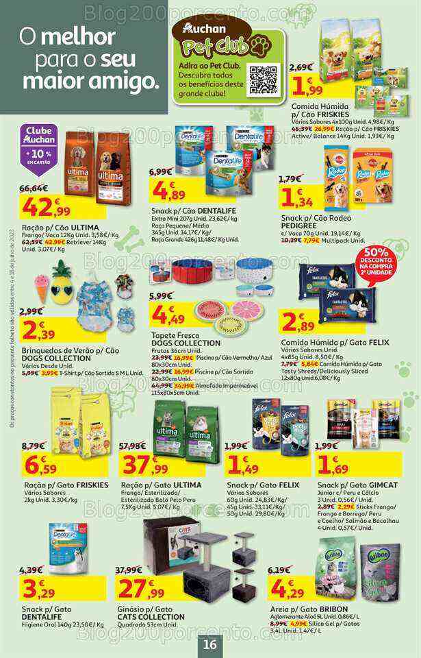 Antevisão Folheto AUCHAN Promoções de 4 a 18 julho