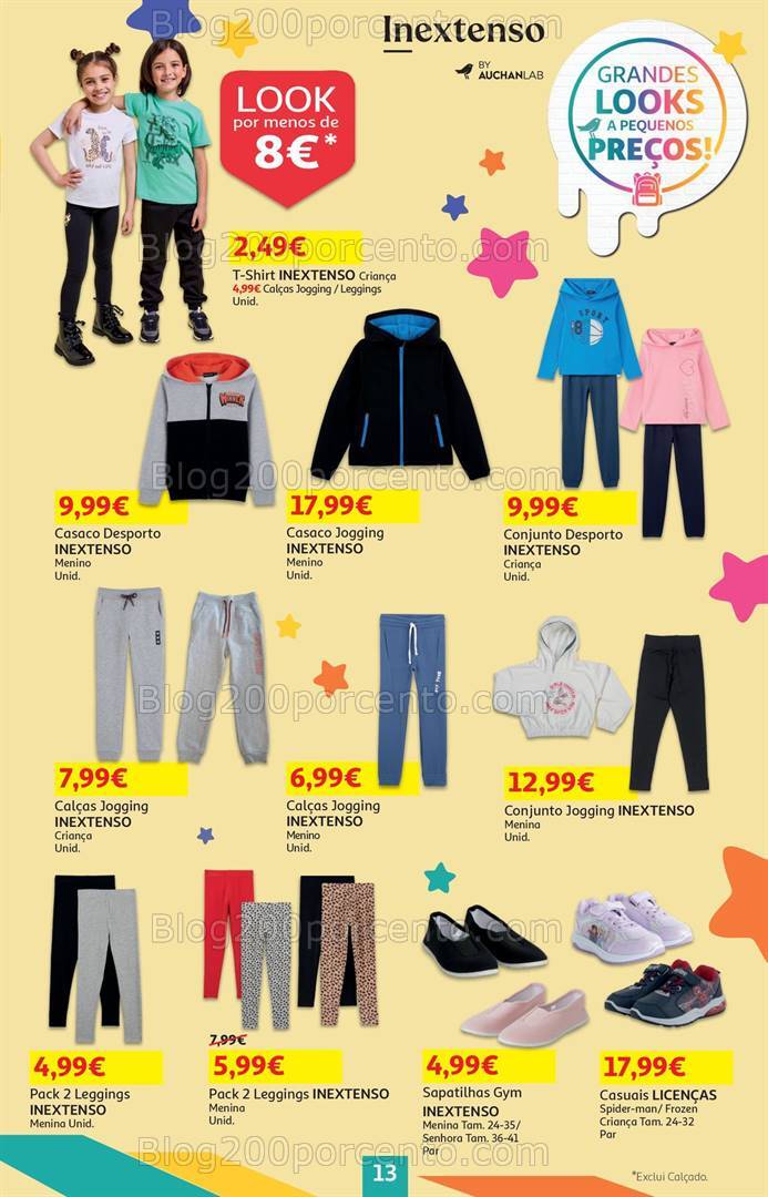 Antevisão Folheto AUCHAN Bazar Promoções de 5 a 18 setembro