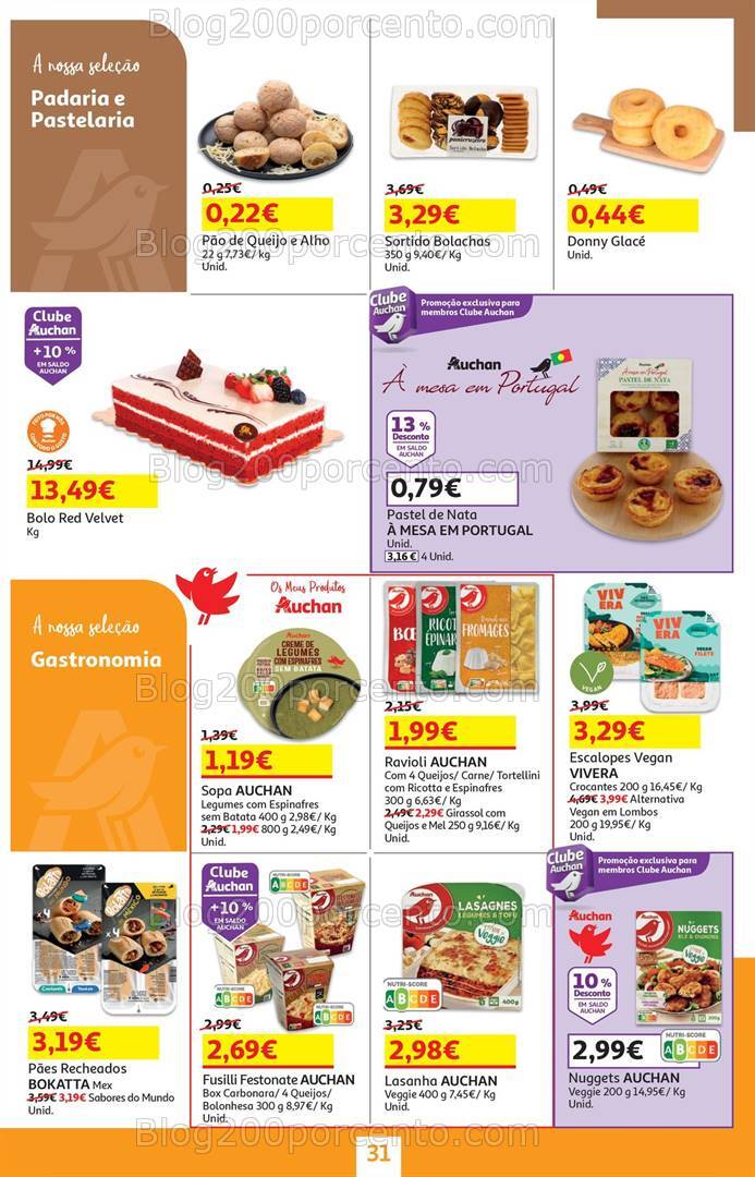 Antevisão Folheto AUCHAN Regresso às Aulas + Promoções de 5 a 18 setembro
