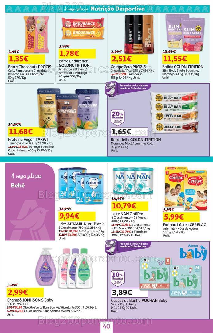 Antevisão Folheto AUCHAN Regresso às Aulas + Promoções de 5 a 18 setembro