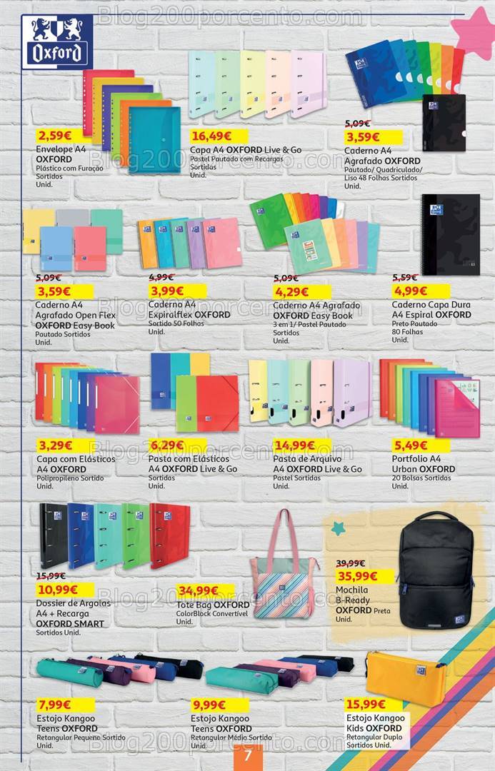 Antevisão Folheto AUCHAN Bazar Promoções de 5 a 18 setembro