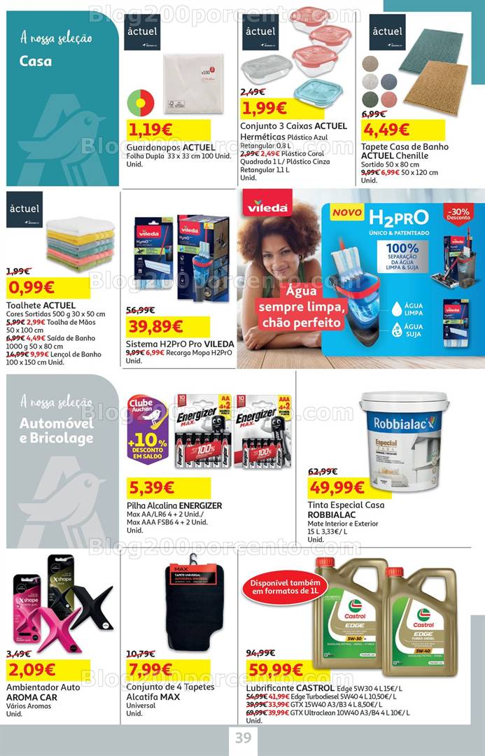 Antevisão Folheto AUCHAN Promoções de 7 a 21 maio casa