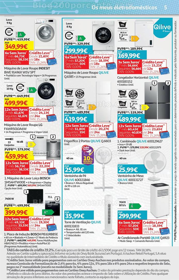 Antevisão Folheto AUCHAN Promoções de 7 a 21 maio tecnologia