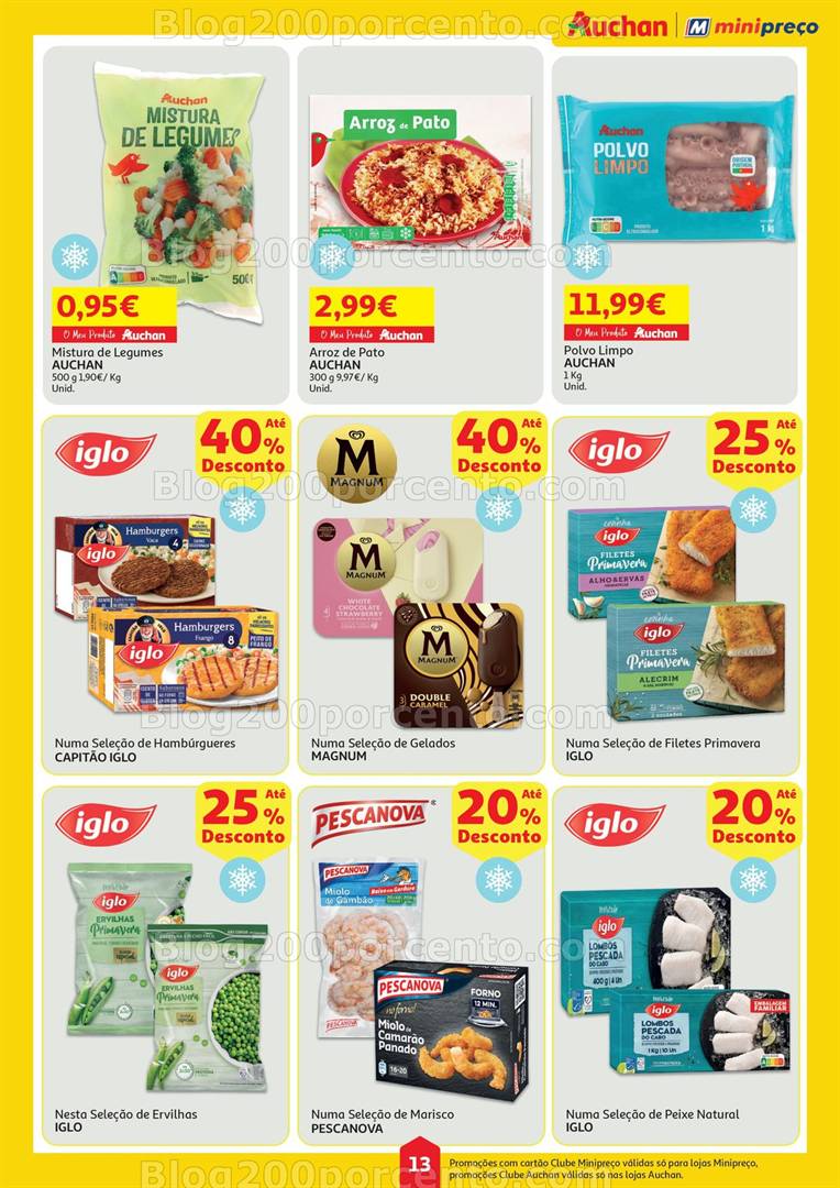 Antevisão Folheto AUCHAN - MINIPREÇO Promoções de 8 a 14 maio