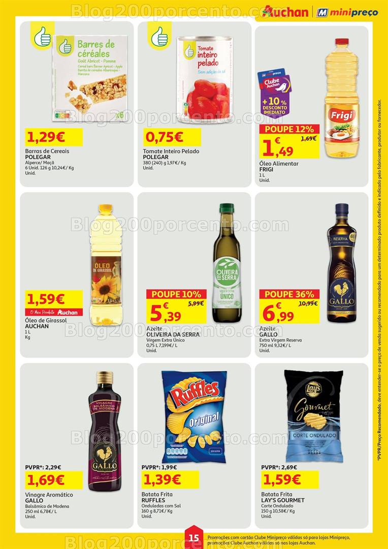 Antevisão Folheto AUCHAN - MINIPREÇO Promoções de 8 a 14 maio