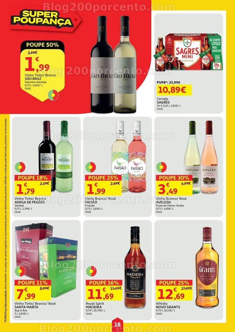 Antevisão Folheto AUCHAN - MINIPREÇO Promoções de 8 a 14 maio