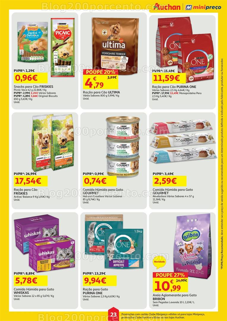 Antevisão Folheto AUCHAN - MINIPREÇO Promoções de 8 a 14 maio