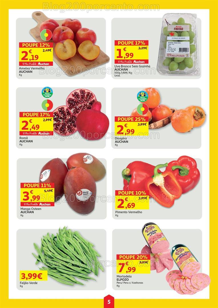 Antevisão Folheto AUCHAN Promoções de 9 a 15 outubro