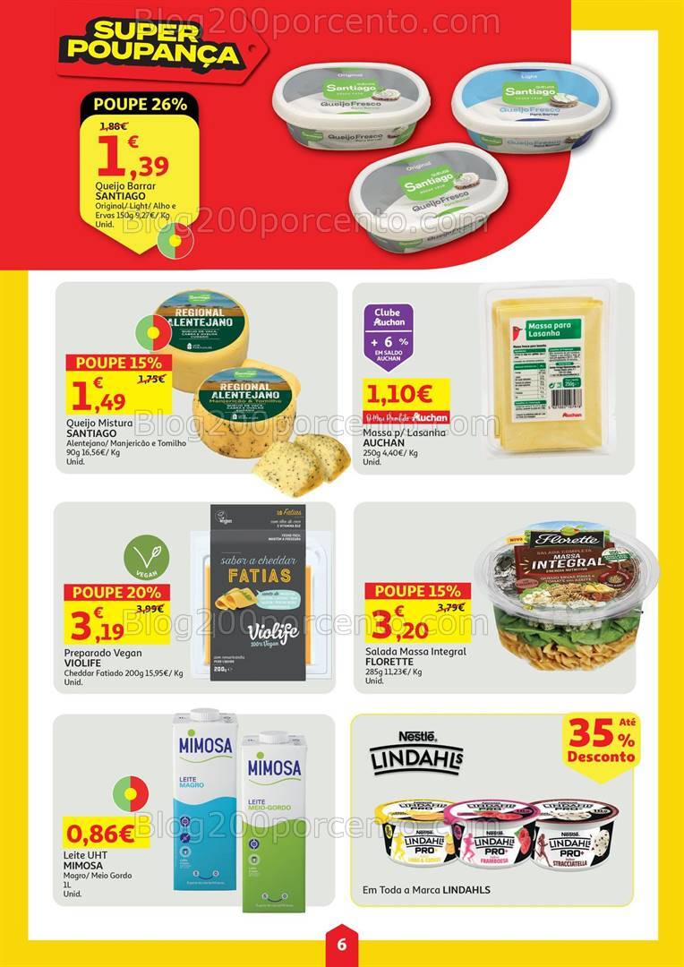 Antevisão Folheto AUCHAN Promoções de 9 a 15 outubro