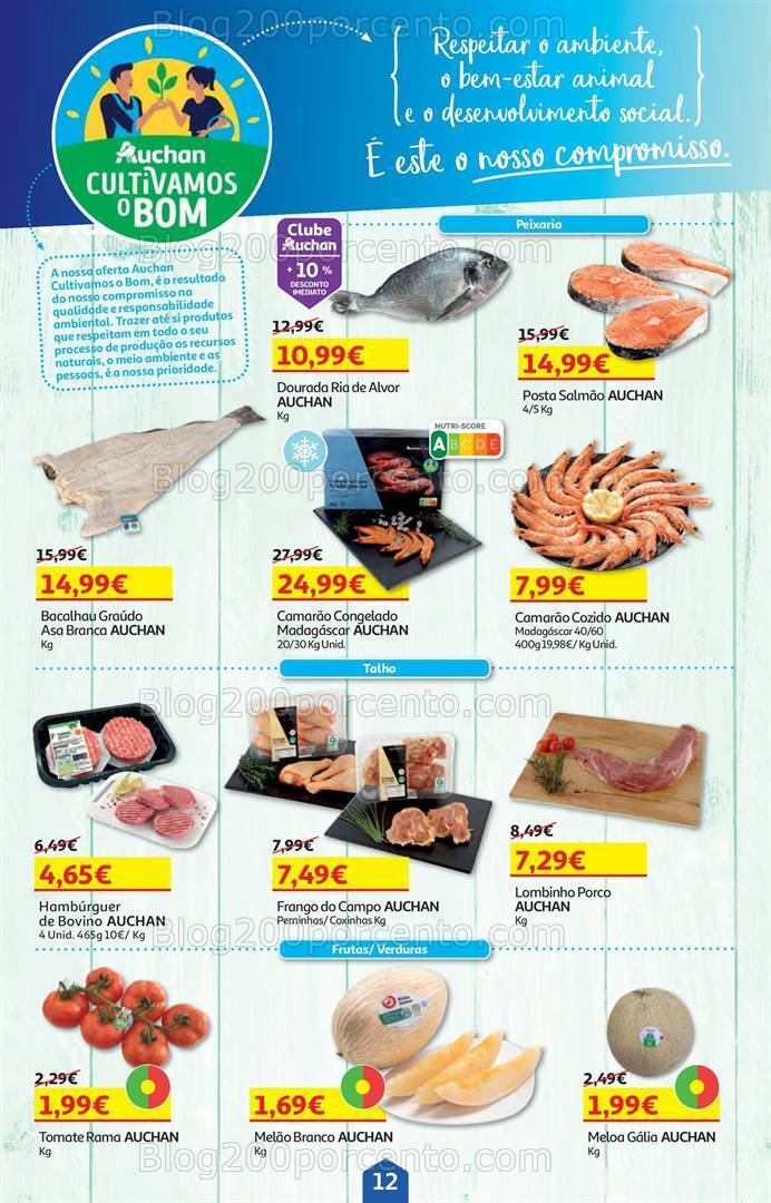 Antevisão Folheto AUCHAN Promoções de 9 a 22 julho
