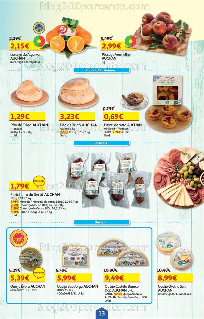Antevisão Folheto AUCHAN Promoções de 9 a 22 julho