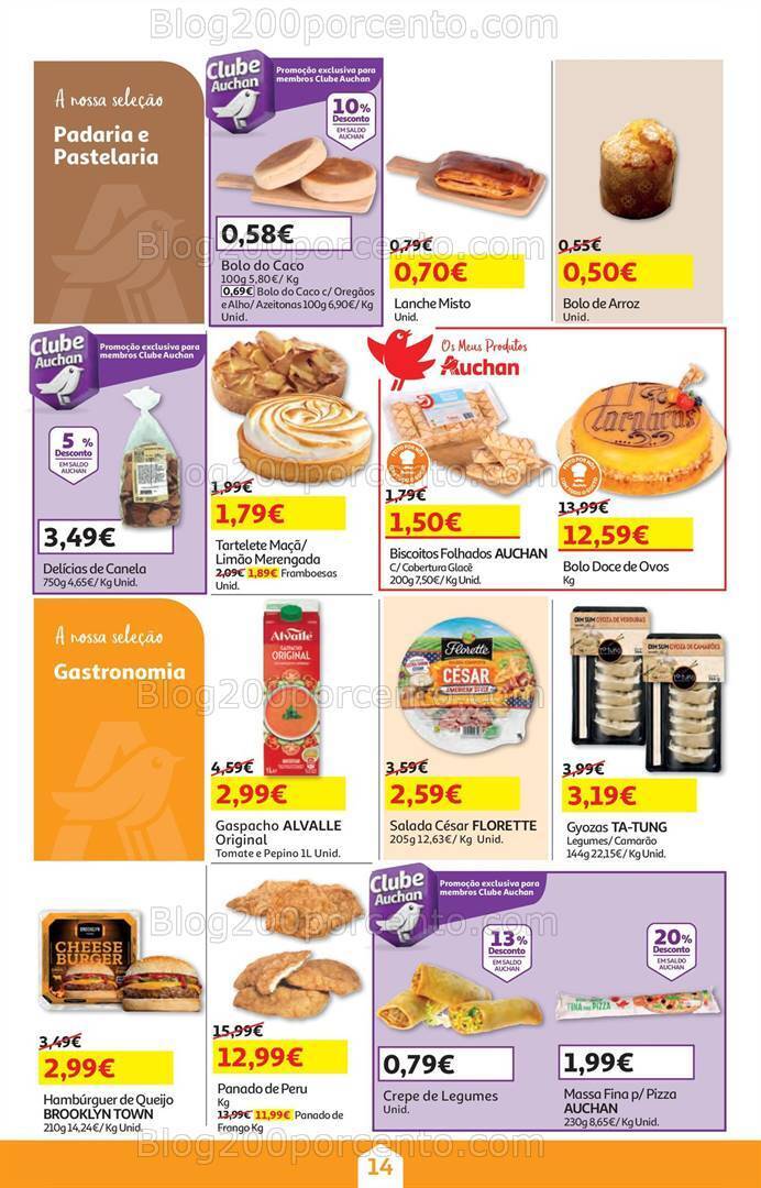 Antevisão Folheto AUCHAN Promoções de 9 a 22 julho