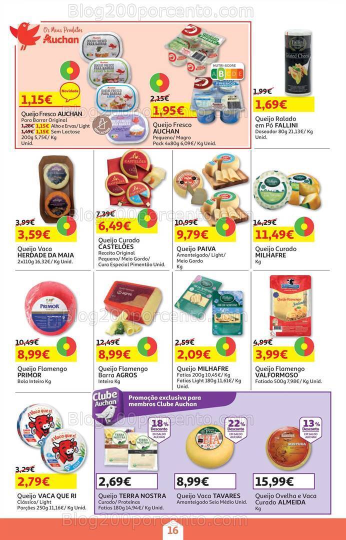 Antevisão Folheto AUCHAN Promoções de 9 a 22 julho