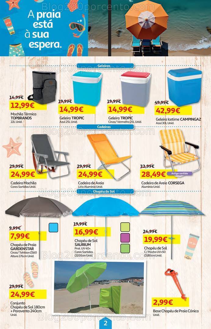 Antevisão Folheto AUCHAN Bazar Promoções de 9 a 22 julho