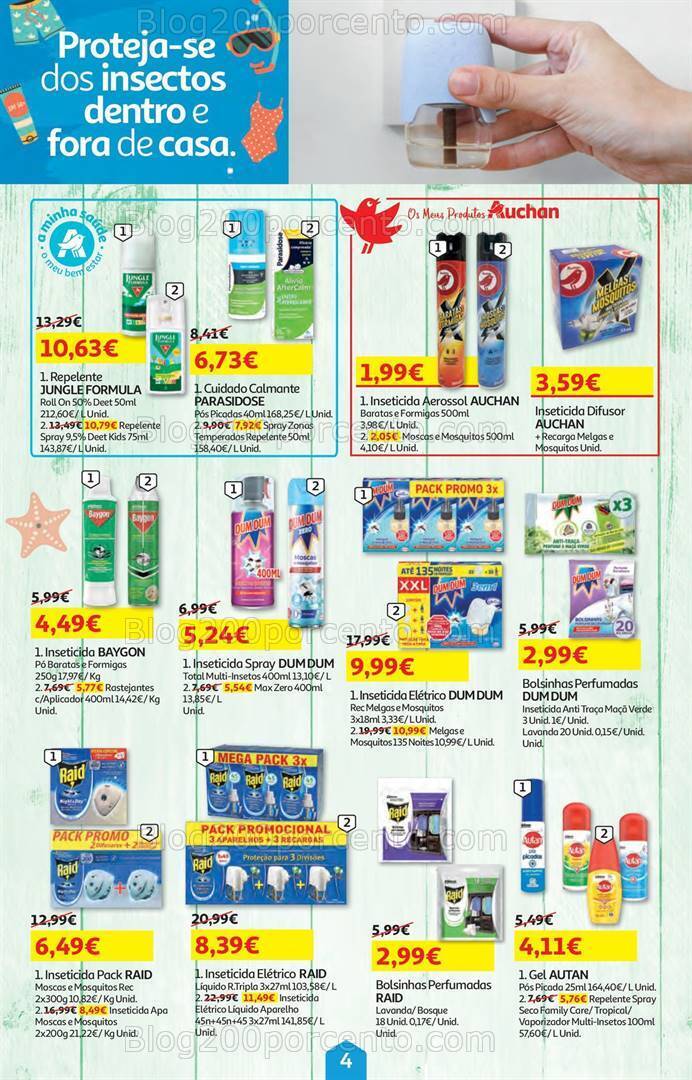 Antevisão Folheto AUCHAN Promoções de 9 a 22 julho