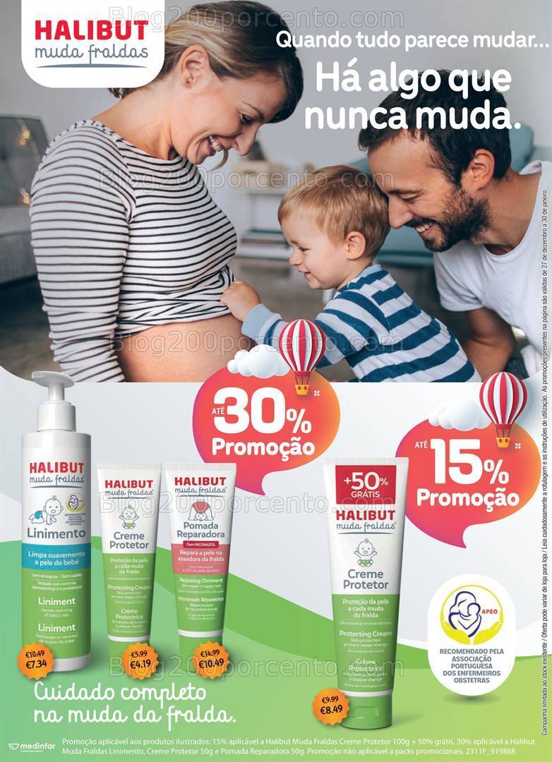 Antevisão Folheto AUCHAN Saúde e Bem Estar Bebé Promoções de 27 dezembro a 30 janeiro