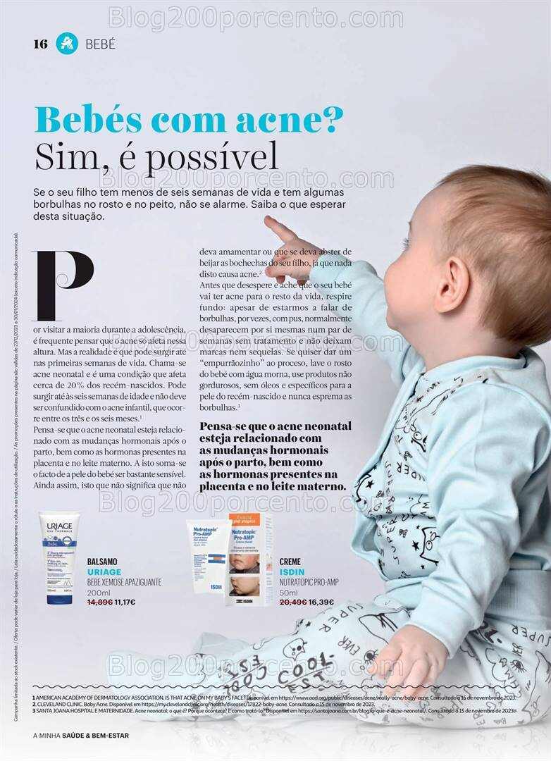 Antevisão Folheto AUCHAN Saúde e Bem Estar Bebé Promoções de 27 dezembro a 30 janeiro