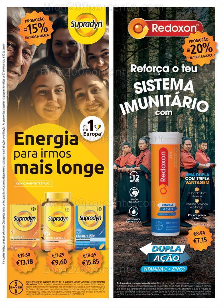 Antevisão Folheto AUCHAN Saúde e Bem Estar Bebé Promoções de 27 dezembro a 30 janeiro
