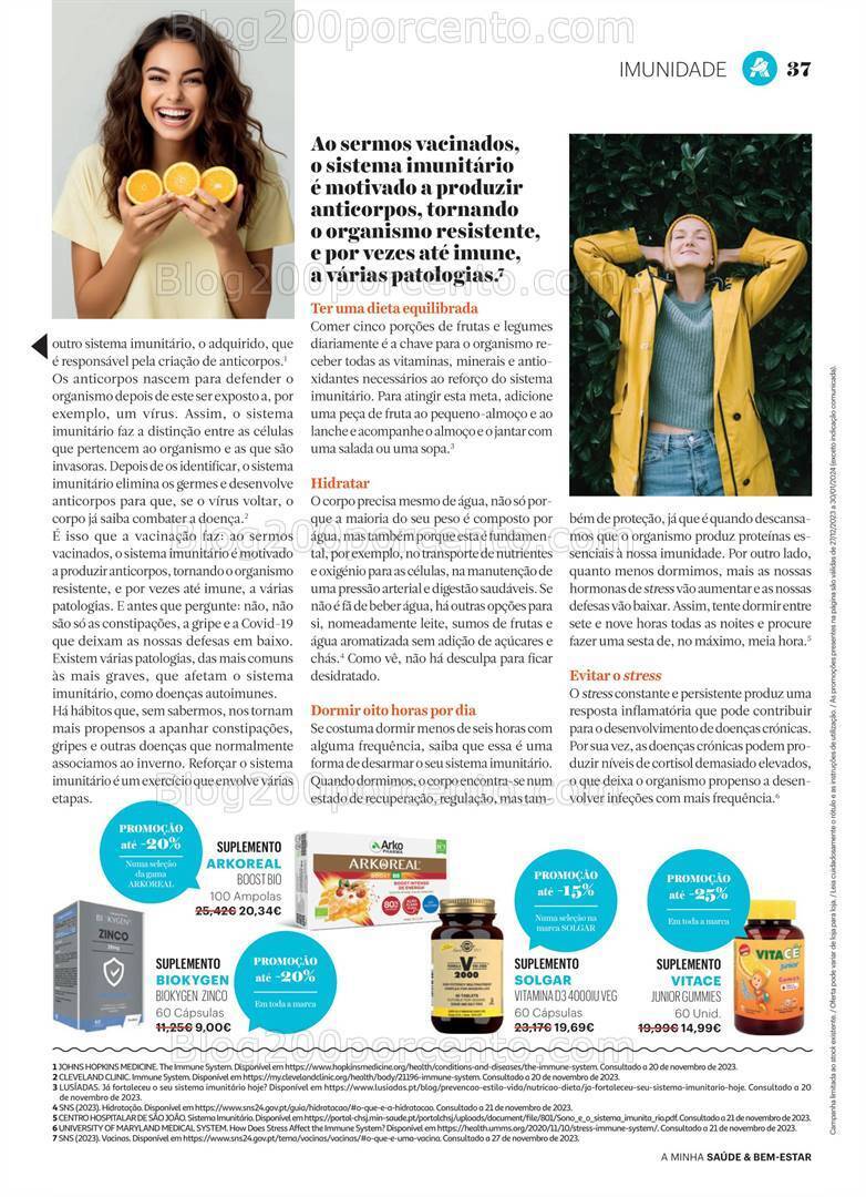 Antevisão Folheto AUCHAN Saúde e Bem Estar Bebé Promoções de 27 dezembro a 30 janeiro