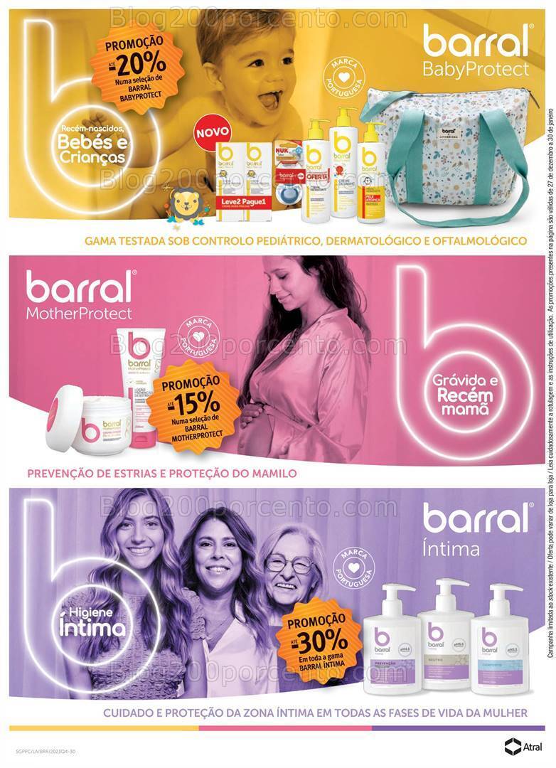 Antevisão Folheto AUCHAN Saúde e Bem Estar Bebé Promoções de 27 dezembro a 30 janeiro