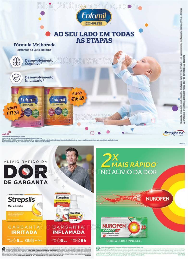 Antevisão Folheto AUCHAN Saúde e Bem Estar Bebé Promoções de 27 dezembro a 30 janeiro