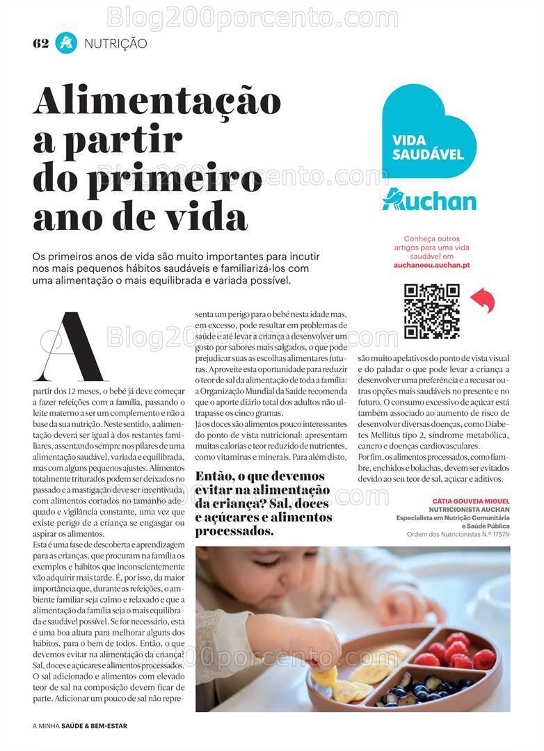 Antevisão Folheto AUCHAN Saúde e Bem Estar Bebé Promoções de 27 dezembro a 30 janeiro