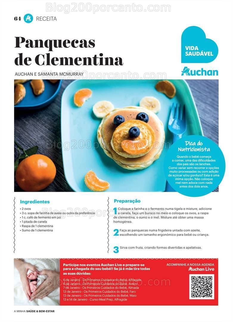 Antevisão Folheto AUCHAN Saúde e Bem Estar Bebé Promoções de 27 dezembro a 30 janeiro