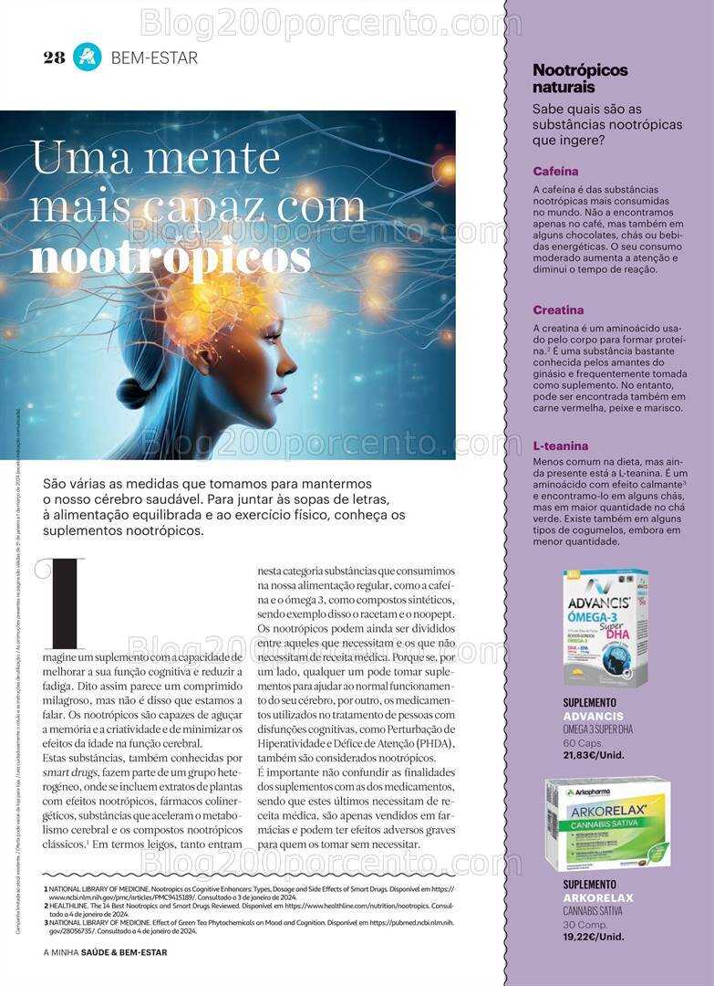 Antevisão Folheto AUCHAN Saúde e Bem-Estar Promoções de 31 janeiro a 1 março