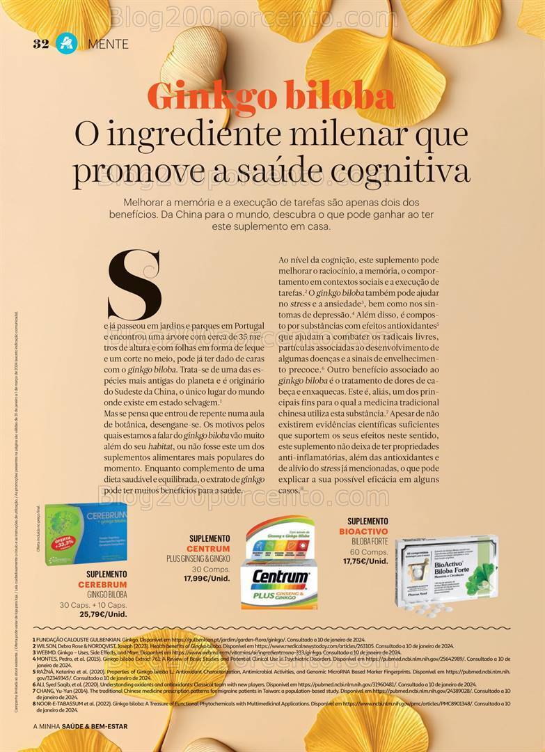 Antevisão Folheto AUCHAN Saúde e Bem-Estar Promoções de 31 janeiro a 1 março