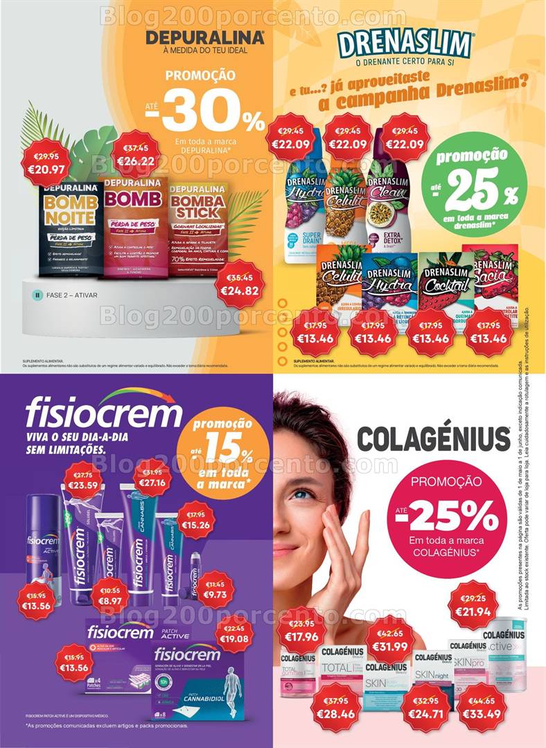 Antevisão Folheto AUCHAN Saúde e Bem-Estar Promoções de 1 de maio a 1 de junho