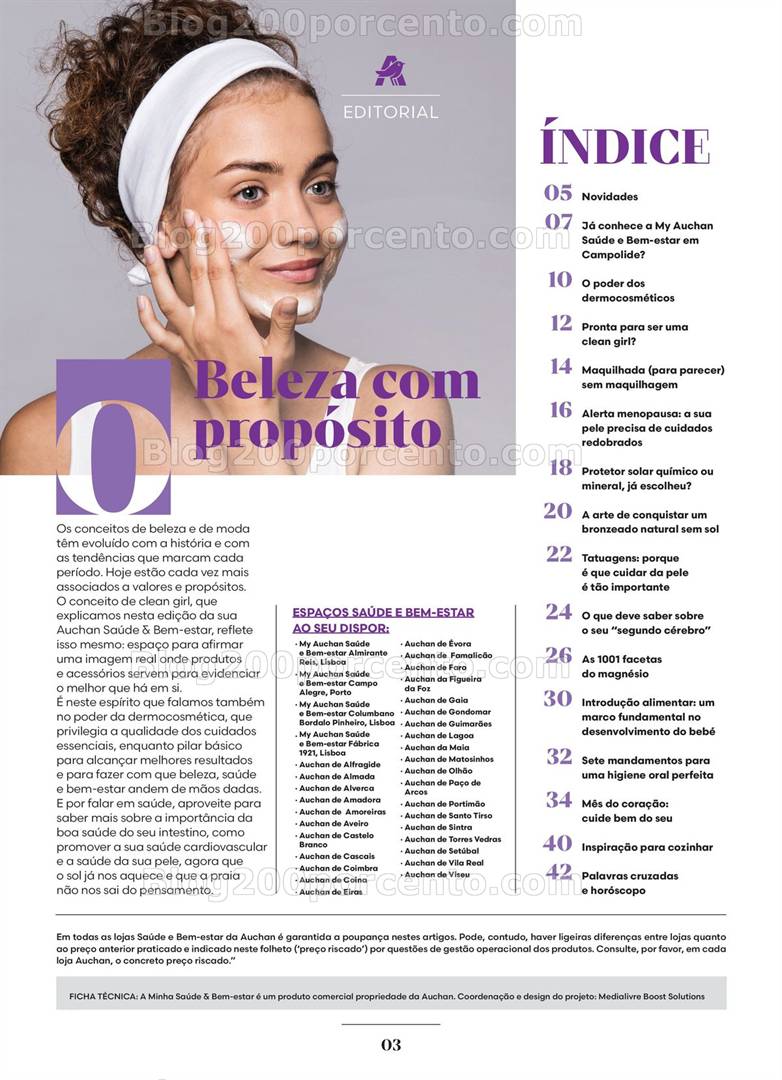 Antevisão Folheto AUCHAN Saúde e Bem-Estar Promoções de 1 de maio a 1 de junho
