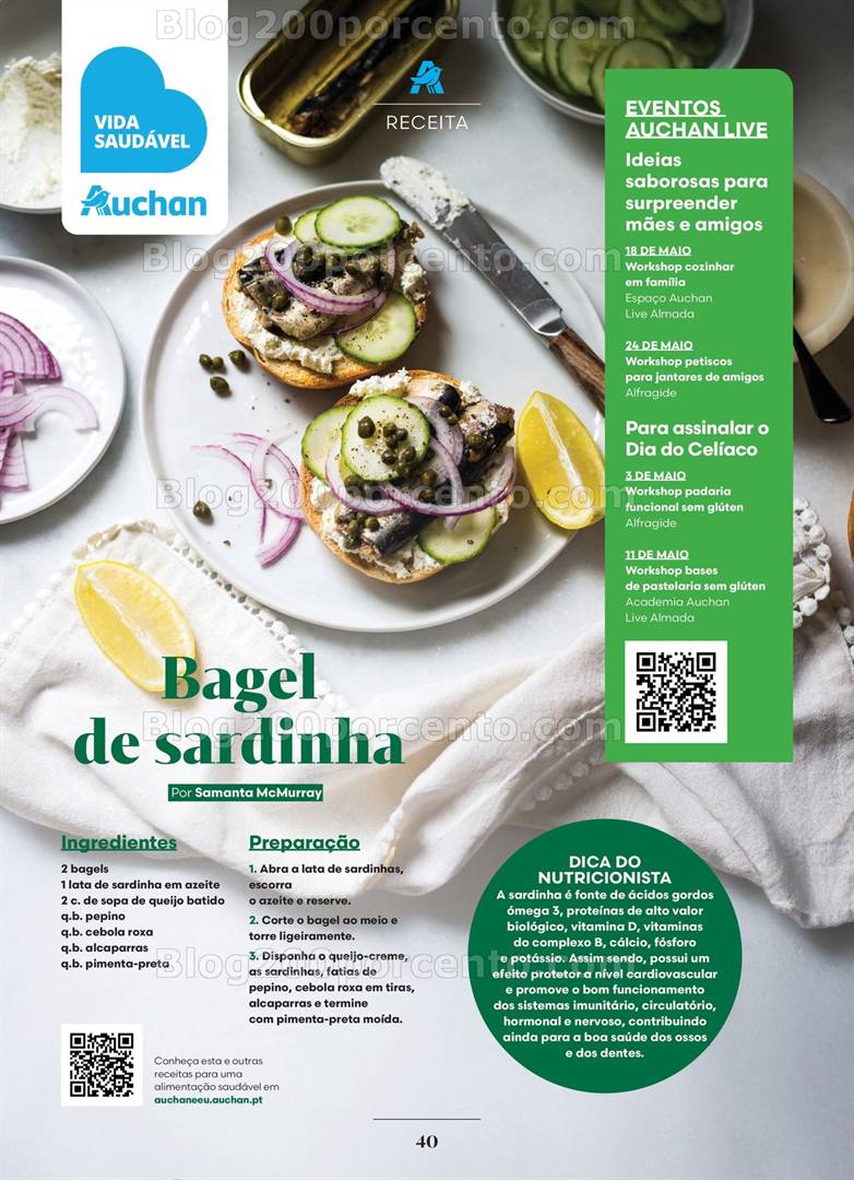 Antevisão Folheto AUCHAN Saúde e Bem-Estar Promoções de 1 de maio a 1 de junho