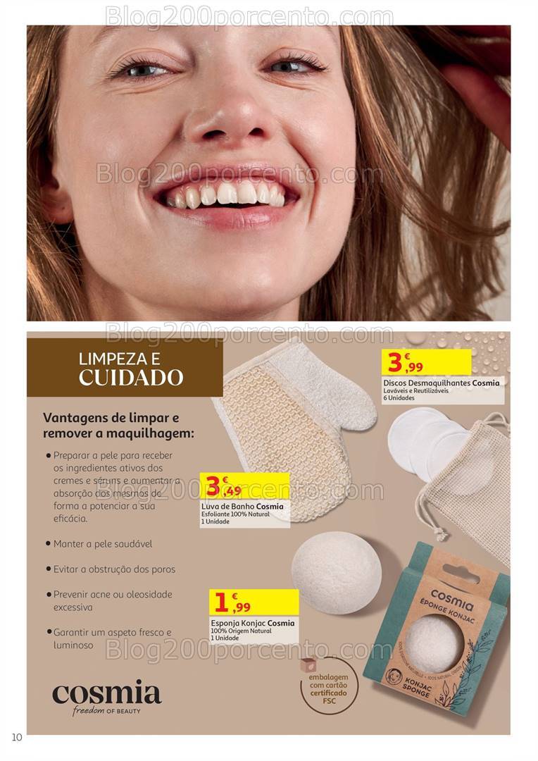 Antevisão Folheto AUCHAN Cosmia Promoções de 4 setembro a 31 dezembro