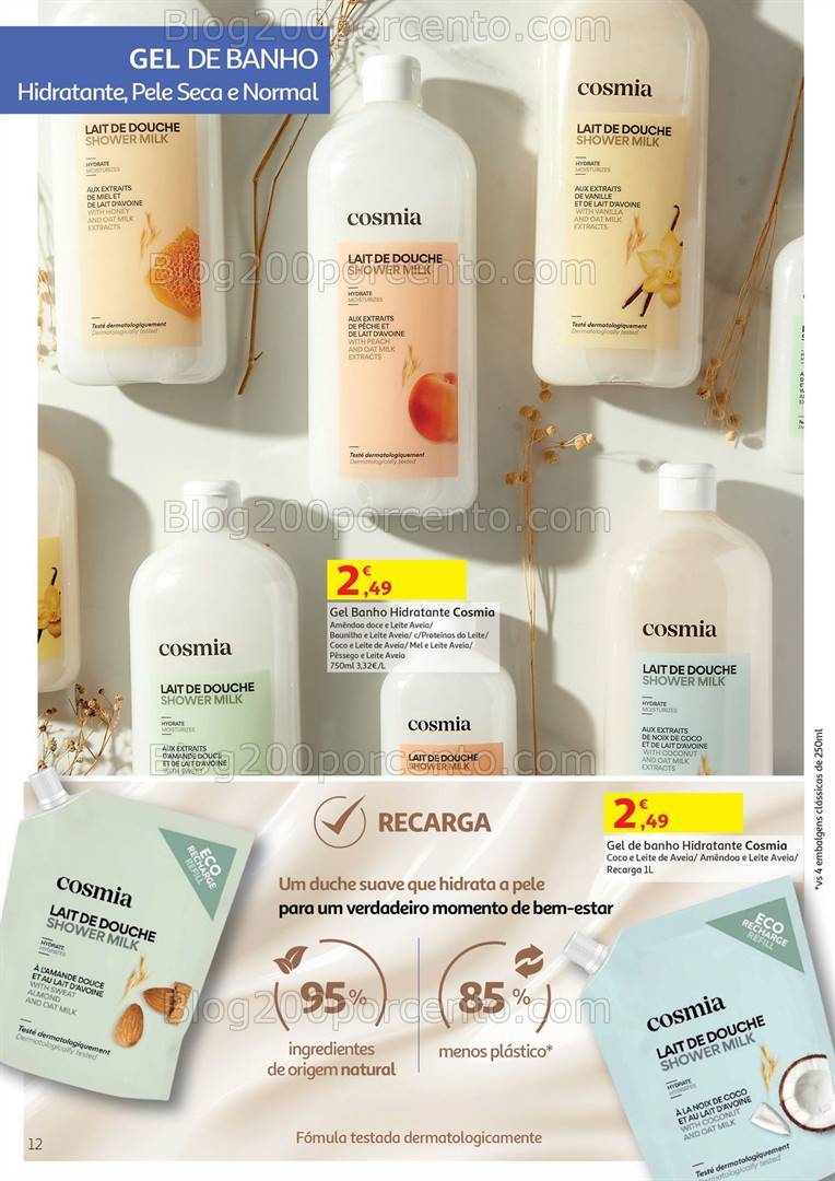 Antevisão Folheto AUCHAN Cosmia Promoções de 4 setembro a 31 dezembro