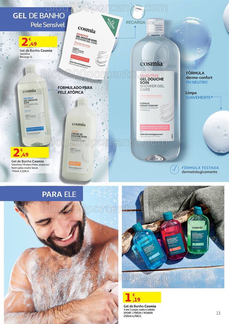 Antevisão Folheto AUCHAN Cosmia Promoções de 4 setembro a 31 dezembro