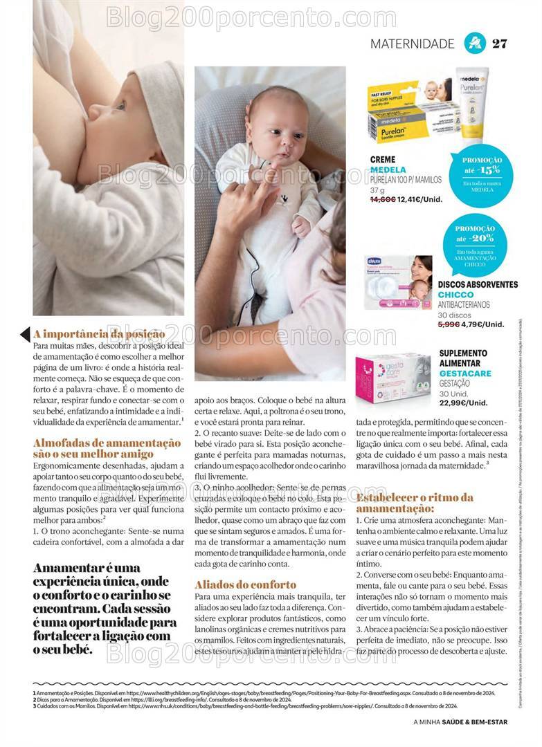 Antevisão Folheto AUCHAN Saúde e Bem-Estar Bebé Promoções de 27 dezembro a 27 janeiro