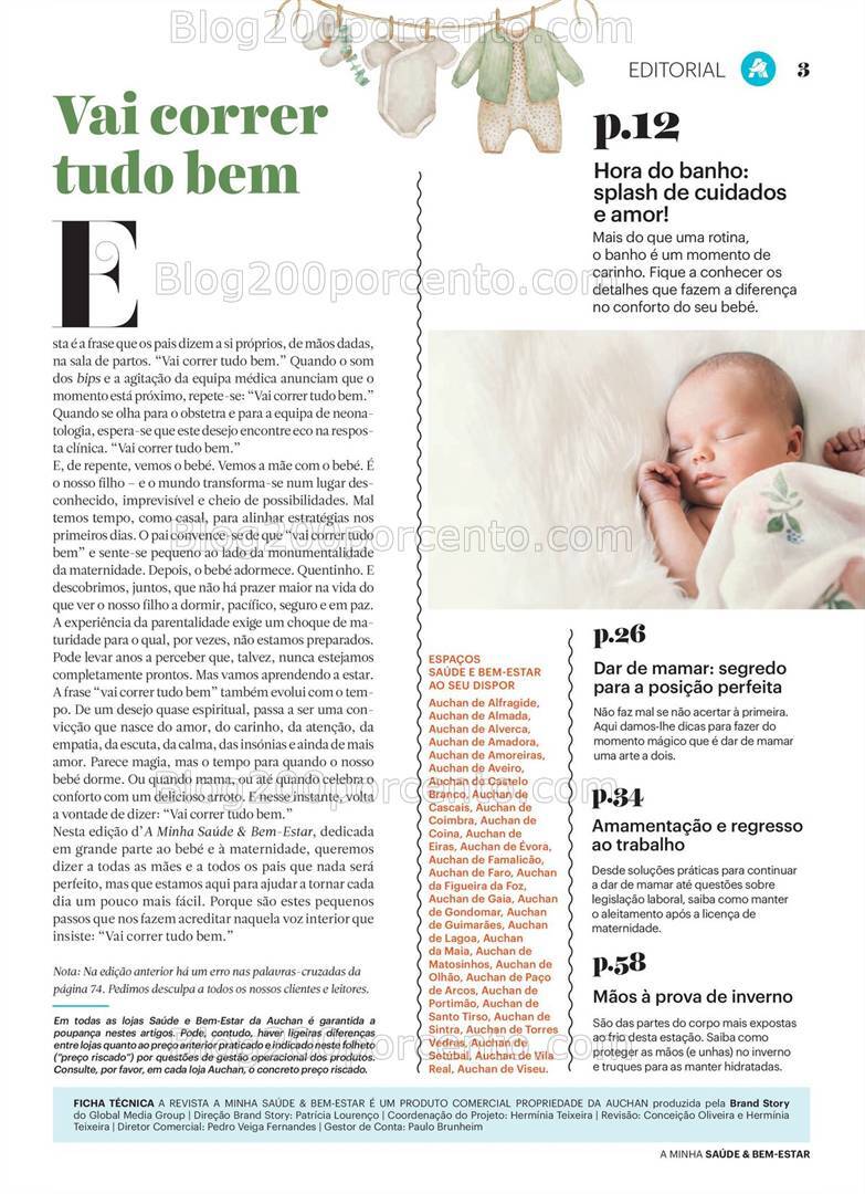 Antevisão Folheto AUCHAN Saúde e Bem-Estar Bebé Promoções de 27 dezembro a 27 janeiro