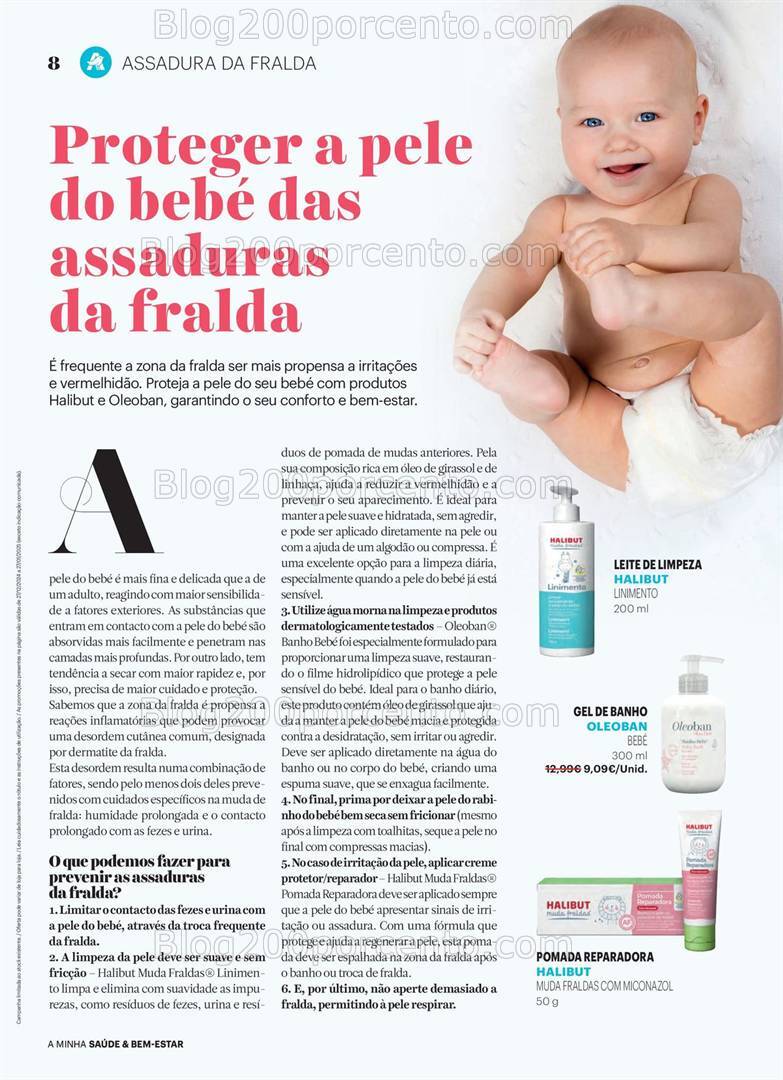 Antevisão Folheto AUCHAN Saúde e Bem-Estar Bebé Promoções de 27 dezembro a 27 janeiro