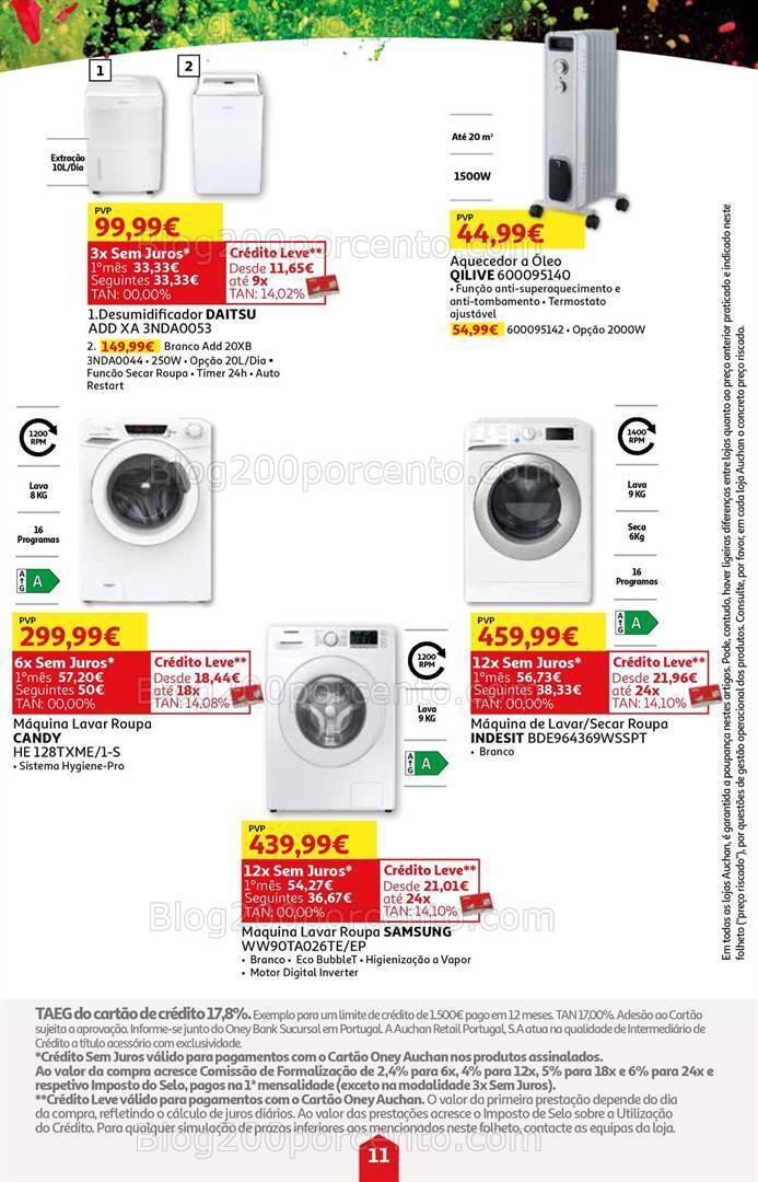 Antevisão Folheto AUCHAN Black Friday Promoções de 10 a 19 novembro