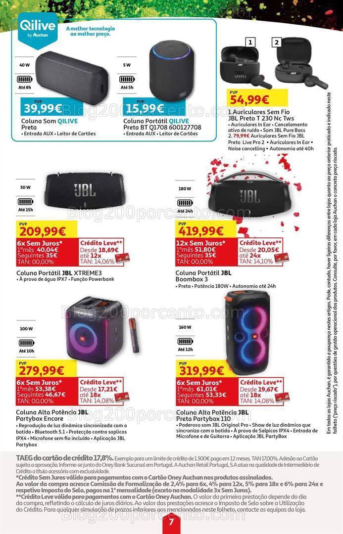 Antevisão Folheto AUCHAN Black Friday Promoções de 10 a 19 novembro