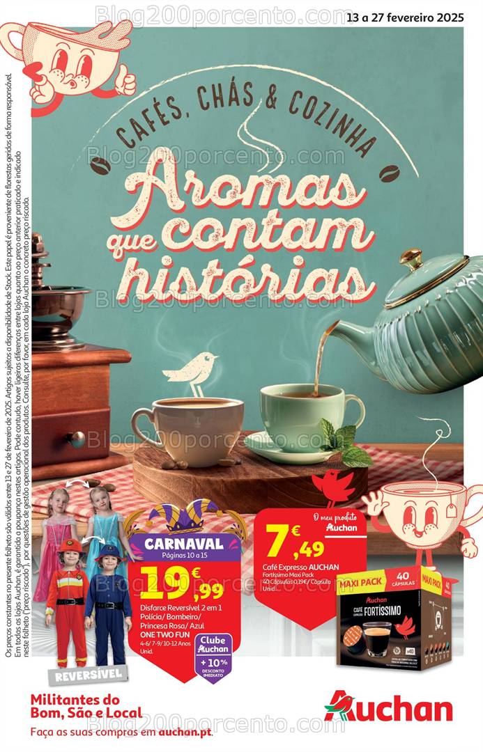Antevisão Folheto AUCHAN Promoções de 13 a 27 fevereiro