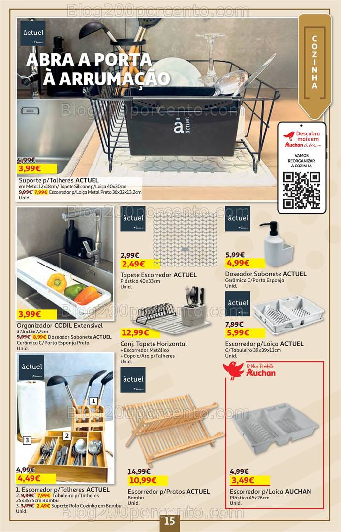 Antevisão Folheto AUCHAN Promoções de 21 abril a 6 maio