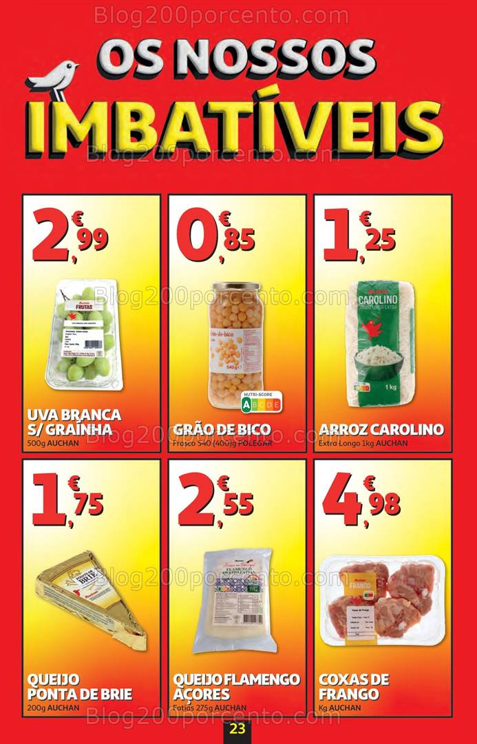 Antevisão Folheto AUCHAN Promoções de 21 abril a 6 maio