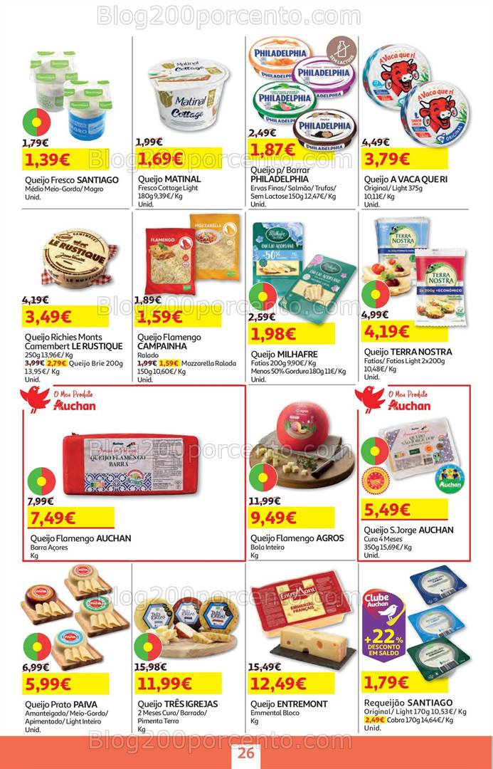 Antevisão Folheto AUCHAN Promoções de 21 abril a 6 maio